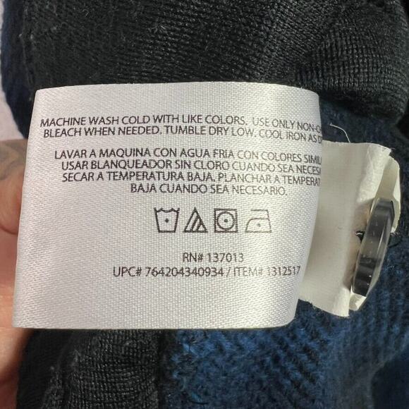 Orvis Shirt Jacket Mens XXL Plaid Heavyweight Flannel Adult Hand Pockets - Picture 10 of 10